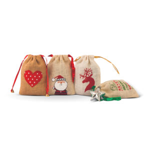 Happy Holidays Drawstring Bags